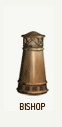 bishop style copper chimney pot