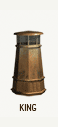 king style copper chimney pots