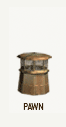 pawn style copper chimney pot